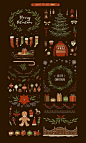 Christmas BIG PACK by Darumo Shop on @creativemarket