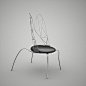 米粒饰家

展翅的飞椅

这款椅子的设计灵感来自于“飞”，是自然界动物的飞翔，是具有生命力的意向。它的形式和形状带有仿生的特征，它的结构包括坐垫、靠背、椅子腿组合在一起，在某种程度上类似于一个典型的仿生飞行器。飞的翅膀作为靠背，座位是黑色皮革软垫，你仿佛感受到了他们即将展开翅膀起飞。