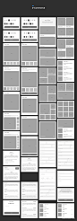 UX框架 UX FrameworkUI设计作品原型demo首页素材资源模板下载