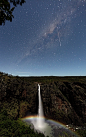 Moonbow and meteor over Australia's Wallaman Falls | Waterfalls