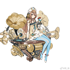 Tako___Ken采集到角色设计和配色