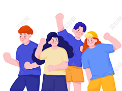 小雀斑斑采集到插画素材