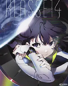 扳机社（TRIGGER）人气原画师米山舞（代表作品：1月国家队、小魔女学园、斩服少女等）为意大利手表品牌Klasse14的VOLARE RAINBOW BLACK【42MM】款绘制了原创插画，萌购娘被深深种草啦！美到窒息（默默掏出了自己年终奖） ​