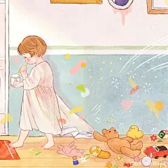 软萌童真插画·韩国插画师yoovora