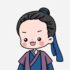 手绘人物免抠素材_新图网 https://ixintu.com 人物 古装 手绘 男生