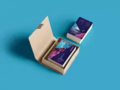DJ /机架卡和名片模板海报/素材模板展示DJ / Rack Card and Business Card Template