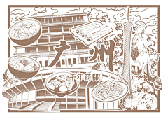 又一块地采集到插画-食品