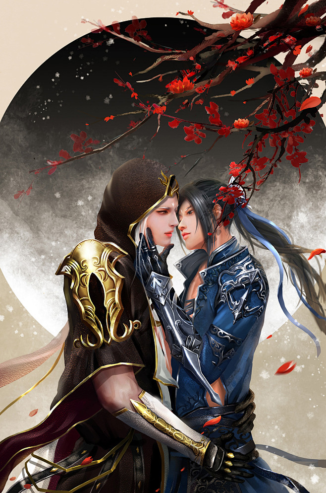 剑网3漫画插画大赛 丹青画意 有爱同人秀...