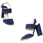 Prada blue women’s designer shoes
