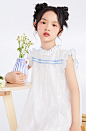 [商场同款]gxgkids童装女童连衣裙无袖儿童裙子夏季女童裙子-tmall.com天猫