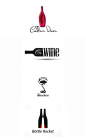 30个以酒瓶为元素的logo设计