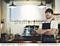 Barista Cafe Coffee Shop Owner Service Concept