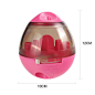 Interactive Dog Cat Puppy Food Treat Ball Funny Pet Shaking Leakage Food Container Cat Slow Feed Pet Tumbler Toy Bowl
