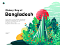 Victory Day Of Bangladesh national martyrs memorial jatiyo smriti soudho national day of bangladesh bangladesh national monument landing page illustration header illustration illustration poster