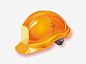 手绘黄色安全帽高清素材 平面电商 创意素材 png素材