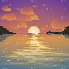岛日落01