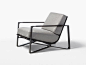 Alberto Vélez | Holly Hunt | Omura Lounge Chair