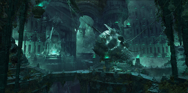 ArtStation - Necropolis, Eugene Maslovski