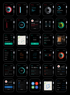 AreUready采集到WATCH　UI