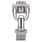 VAN CLEEF & ARPELS White Gold and Diamond Cadenas Bracelet Watch
