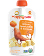 Happy Baby | Simple Combos Organic Fruit & Veggie Purees | Pouches : At 6+ months, babies are ready for our Simple Combos—a puree of two or three fruits and vegetables blended for delicious, mom-approved flavor.