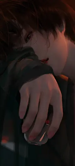 女子 茶杯 唯美 厚涂 鬼刀高清手机壁纸全屏 