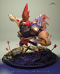 ArtStation - Fighting chicken, 吉宅 明智