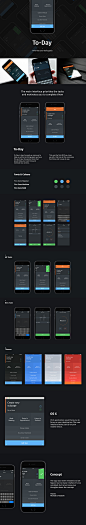 To-Day App : To-Day is App Concept we came up to help us with prioritizing goals we have for each day. We wanted tool, that would help you track time and motivate our actions.