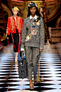 Dolce & Gabbana 2016秋冬全时装秀 时尚圈 展示 设计时代网-Powered by thinkdo3