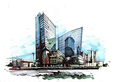 手绘速写 : 手绘写生