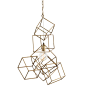 Tumbling Cubes Pendant – Black Rooster Decor