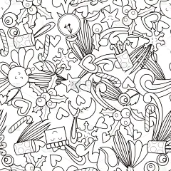 新年,周末活动,纺织品,雪,禅宗,甜食,四方连续纹样,背景,节日,铃