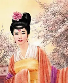 一组古典美女插画欣赏(组图) #采集大赛#