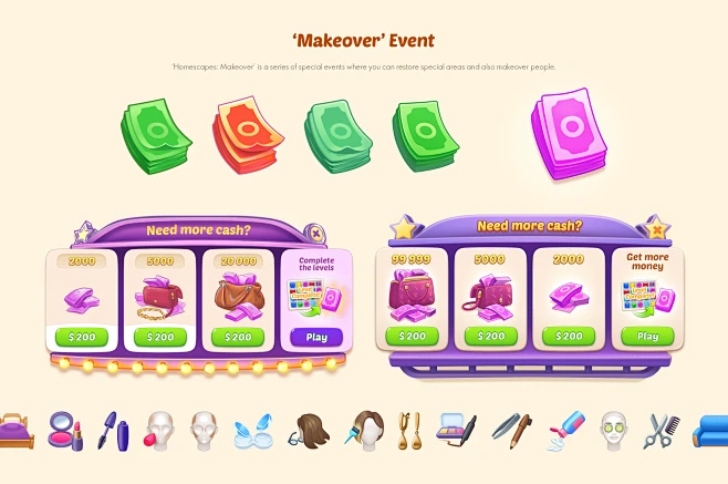 game ui game ui design GUI Mobile app ui design UI/UX user interface ...