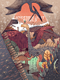 涂鸦王国精品插画分享