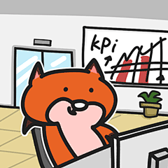 小狐狸 动态微信表情包