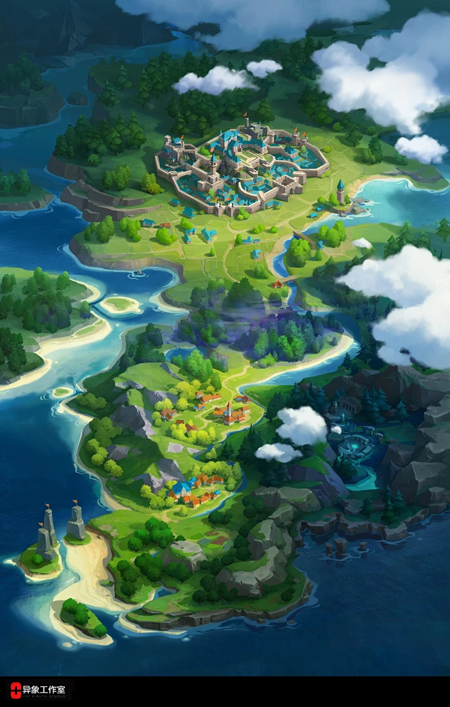 Mobile Legends: Adventure background , Dawnpu at Art vision studio : 第一 ...