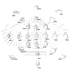 2023-wawawa采集到插画-人物结构