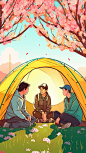 three_young_Asians_camping4