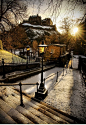 Sunset, Edinburgh, Scotland
photo via bluth