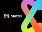 Metrix Logo Redesign by Visvibe on Dribbble