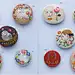 Small Cute Flowers Embroidery Brooch Patterns - Japanese Craft Book : December 2014 Published    80 Pages    Small Cute Flowers Embroidery Brooches projects:  about 170 patterns of Embroidery -70 Brooches patterns, Use