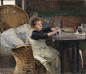 海倫·謝爾夫貝克（Helene Schjerfbeck）《康复者》，1888