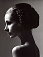 Astrid Schiller's coiffure is by Alexandre of Paris, photo by F.C. Gundlach, Paris 1967