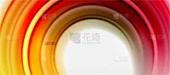 彩虹,抽象,流体渐变,线条,背景聚焦,活力,模板,涂料,圆形,流动