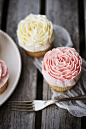 Buttercream Rose Cupcakes #赏味期限#