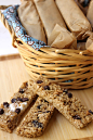 No bake, Chewy Muesli Bars without strange ingredients. #赏味期限#