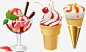 卡通冰淇淋雪糕装饰元素高清素材 免费下载 页面网页 平面电商 创意素材 png素材