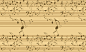 Vintage free musical note repeat seamless pattern #采集大赛#