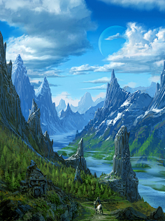 场景cg自然风景